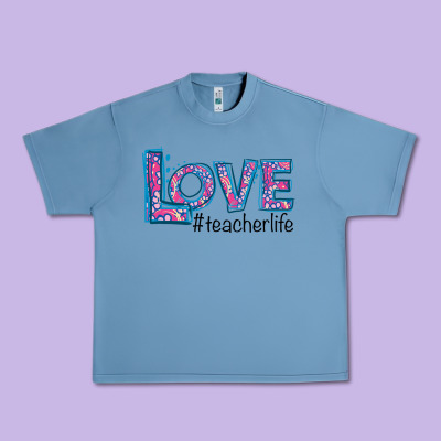 Love Teacher Life Urban Heavy Tee Designed By Bettercallsaul