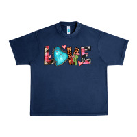 Navy gemstone love Urban Heavy Tee - JahusDesignShop