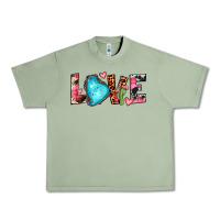 Oil Green gemstone love Urban Heavy Tee - JahusDesignShop