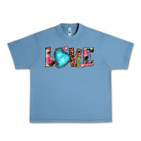 Pebble Blue gemstone love Urban Heavy Tee - JahusDesignShop