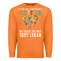 Carrot Autism Awareness Teacher Premium Sweatshirt - CowhideDigitalArt