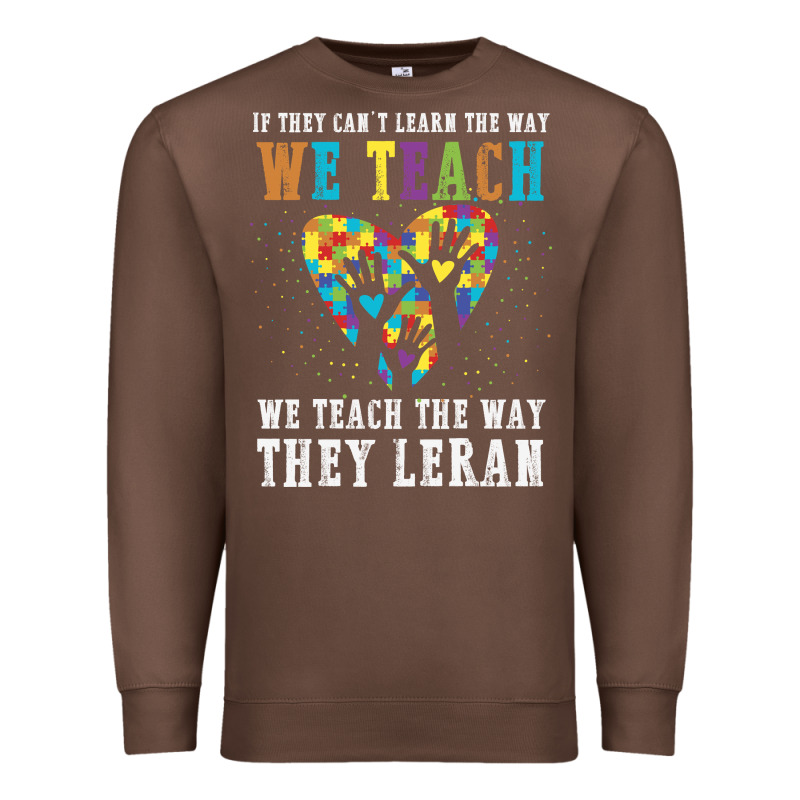 Autism Awareness Teacher Premium Sweatshirt by CowhideDigitalArt | Teevron