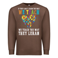 Chestnut Autism Awareness Teacher Premium Sweatshirt - CowhideDigitalArt