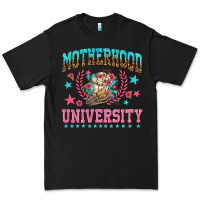 Black motherhood university with coffee Premium Tee - NancyCooperArtShop