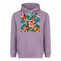 Fall Pig Seamless Pattern Heavyweight Hoodie | Teevron