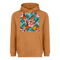 Meerkat fall pig seamless pattern Heavyweight Hoodie - BundleAndBundleShop