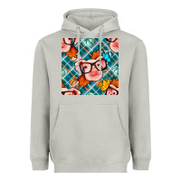 Moon Dust fall pig seamless pattern Heavyweight Hoodie - BundleAndBundleShop