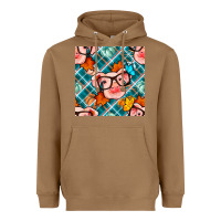 Toasted Coconut fall pig seamless pattern Heavyweight Hoodie - BundleAndBundleShop