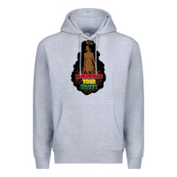 Heather Grey Remember your roots Premium Hoodie - FaDigitalArtStudio
