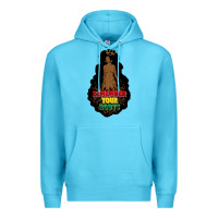 Ocean Blue Remember your roots Premium Hoodie - FaDigitalArtStudio