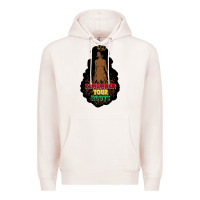 Pale Pink Remember your roots Premium Hoodie - FaDigitalArtStudio