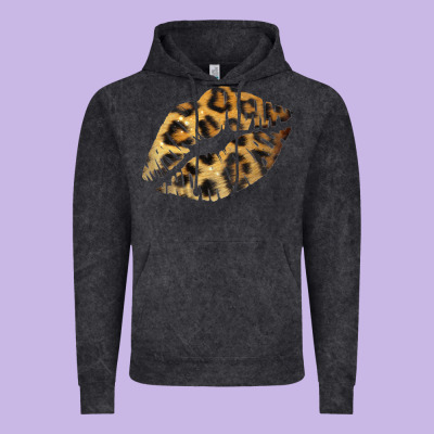 Leopard Lips Vintage Hoodie Designed By Bettercallsaul