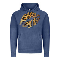 Vintage Denim Leopard Lips Vintage Hoodie - Bettercallsaul