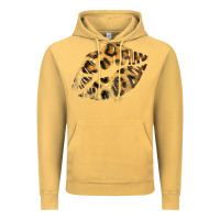 Vintage Mustard Leopard Lips Vintage Hoodie - Bettercallsaul
