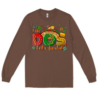 Chestnut I'm dos let's Fiesta Long Sleeve Tee - NancyCooperArtShop
