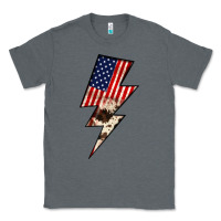 Charcoal Heather Lightning Bolt Classic Tee - JahusDesignShop