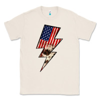 Natural Lightning Bolt Classic Tee - JahusDesignShop
