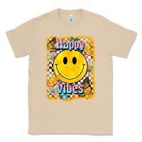 Mushroom happy vibes smiley face Classic Tee - BarkalooDesign