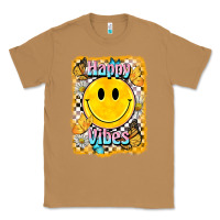 Toasted Coconut happy vibes smiley face Classic Tee - BarkalooDesign