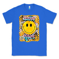 True Royal happy vibes smiley face Classic Tee - BarkalooDesign