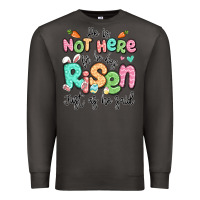 Smoke easter he is not here for he has risen just as he Premium Sweatshirt - LillyAllenDesigns