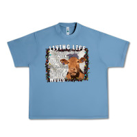 Pebble Blue Between Jesus Take The Wheel I Wish A Heifer Would Urban Heavy Tee - Bettercallsaul