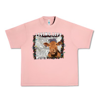 Salmon Between Jesus Take The Wheel I Wish A Heifer Would Urban Heavy Tee - Bettercallsaul
