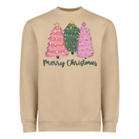Mushroom merry christmas trees Heavyweight Sweatshirt - CowGirlArtShop
