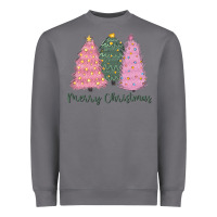 Storm merry christmas trees Heavyweight Sweatshirt - CowGirlArtShop