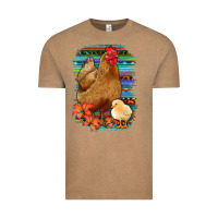 Vintage Coffee Chicken with Chick Vintage Tee - Bettercallsaul