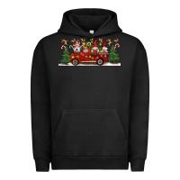 Pigment Black Christmas Gnome Truck Urban Hoodie - Artiststas
