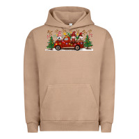 Pigment Burro Christmas Gnome Truck Urban Hoodie - Artiststas