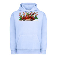 Pigment Grape Ice Christmas Gnome Truck Urban Hoodie - Artiststas