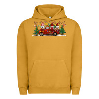 Pigment Peanut Butter Christmas Gnome Truck Urban Hoodie - Artiststas