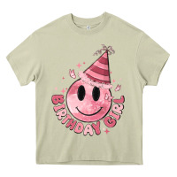 Mossy birthday girl Heavy Core Tee - MaliasSmallBusiness
