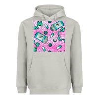 Moon Dust Western Medicine Seamless Pattern Heavyweight Hoodie - BundleAndBundleShop