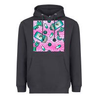 Smoke Western Medicine Seamless Pattern Heavyweight Hoodie - BundleAndBundleShop