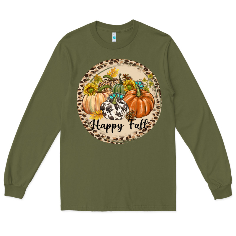 Happy Fall Long Sleeve Tee by texasbilliewilder | Teevron