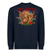 Mooey Christmas Heavyweight Sweatshirt | Teevron