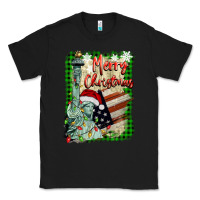 Black merry christmas  statue of liberty Classic Tee - BarkalooDesign