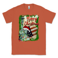 Copper merry christmas  statue of liberty Classic Tee - BarkalooDesign