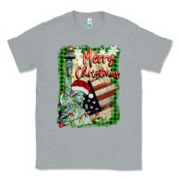 Heather Grey merry christmas  statue of liberty Classic Tee - BarkalooDesign