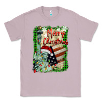 Lilac merry christmas  statue of liberty Classic Tee - BarkalooDesign