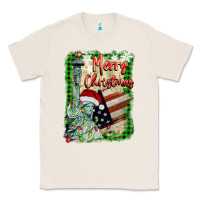 Natural merry christmas  statue of liberty Classic Tee - BarkalooDesign