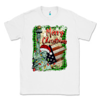 White merry christmas  statue of liberty Classic Tee - BarkalooDesign