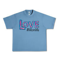 Pebble Blue Love Mom Life Urban Heavy Tee - Bettercallsaul