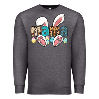 Charcoal Heather mama easter Premium Sweatshirt - LillyAllenDesigns