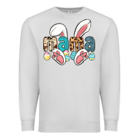 Dove Grey mama easter Premium Sweatshirt - LillyAllenDesigns