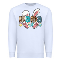 White mama easter Premium Sweatshirt - LillyAllenDesigns