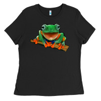 Black frog Ladies Tee - Jasminsmagicworld